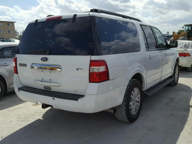 1FMJK1J56CEF11505 - 2012 FORD EXPEDITION WHITE photo 4