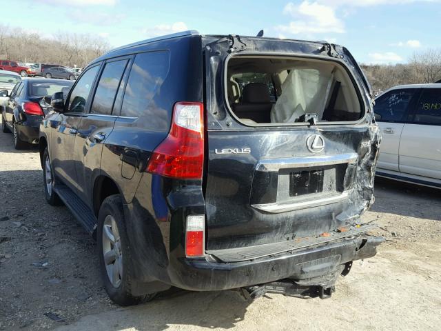 JTJBM7FX5A5003620 - 2010 LEXUS GX BASE BLACK photo 3