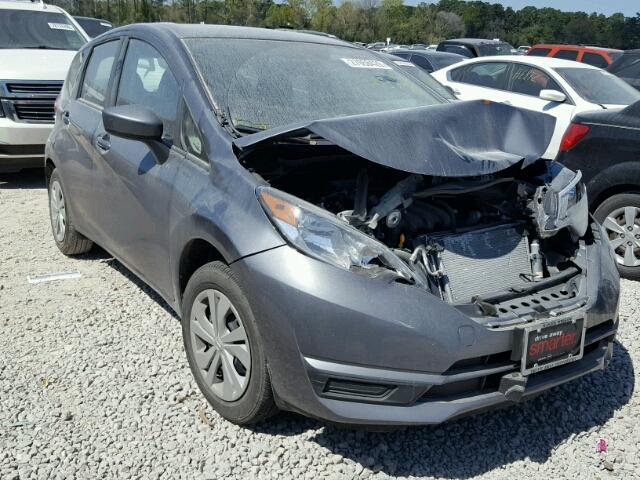 3N1CE2CP6JL356334 - 2018 NISSAN VERSA NOTE GRAY photo 1