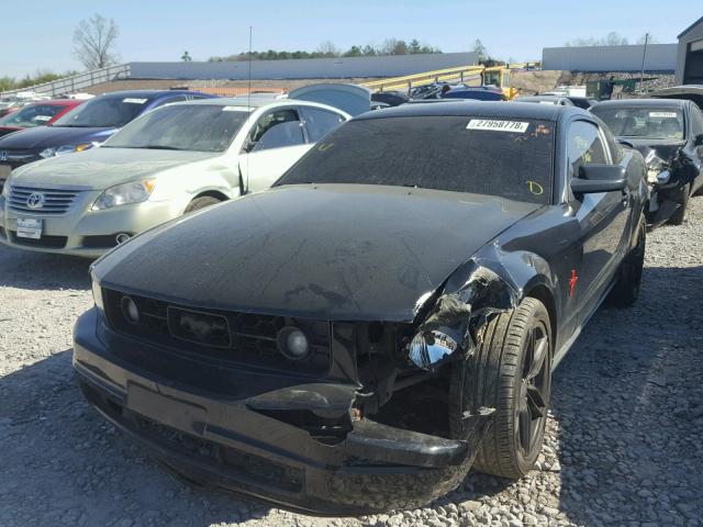 1ZVFT80NX65246400 - 2006 FORD MUSTANG BLACK photo 2