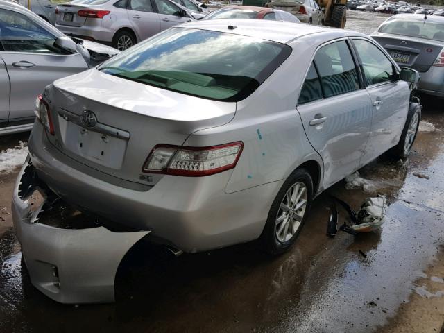 4T1BB3EK7BU132713 - 2011 TOYOTA CAMRY HYBR SILVER photo 4