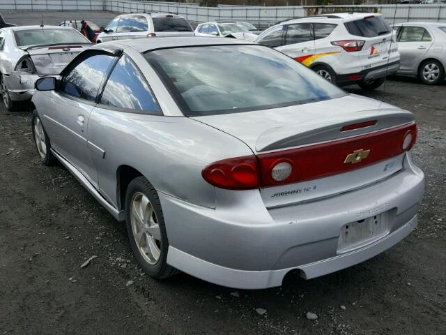 1G1JH12F547115252 - 2004 CHEVROLET CAVALIER L SILVER photo 3