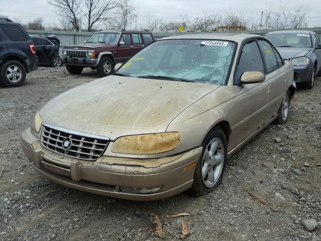 W06VR52R1VR126893 - 1997 CADILLAC CATERA BEIGE photo 2