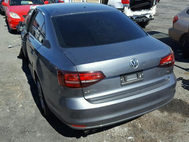 3VW2B7AJ5HM206472 - 2017 VOLKSWAGEN JETTA S 石墨色 照片 3