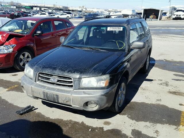 JF1SG65683H713762 - 2003 SUBARU FORESTER 2 შავი ფოტო 2