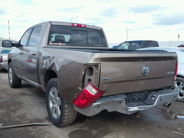 1D3HV13T79S818785 - 2009 DODGE RAM 1500 TAN photo 3