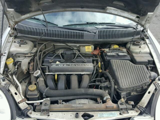 1P3ES46CXYD856550 - 2000 PLYMOUTH NEON BASE 银色 照片 7