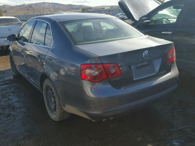 3VWRT71K75M619199 - 2005 VOLKSWAGEN NEW JETTA GRAY photo 3