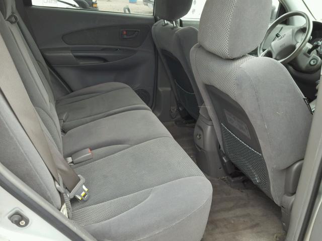 KM8JN72D77U585740 - 2007 HYUNDAI TUCSON SE SILVER photo 6