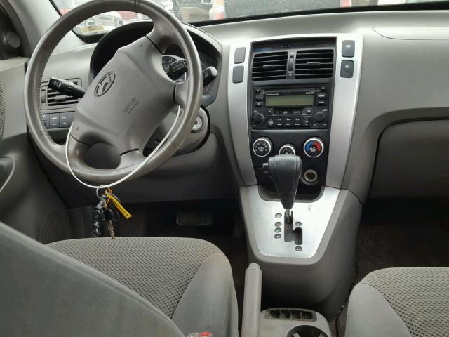 KM8JN72D77U585740 - 2007 HYUNDAI TUCSON SE SILVER photo 9