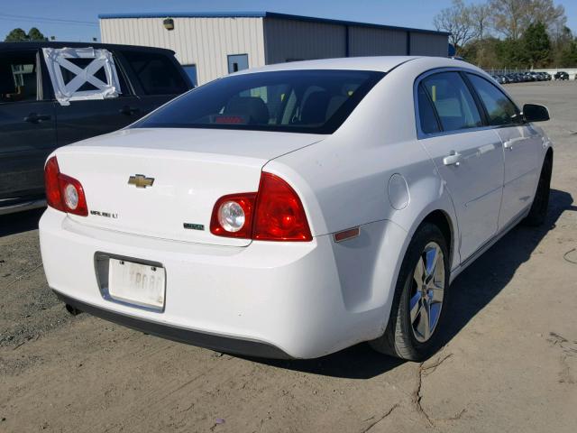 1G1ZC5E07AF304714 - 2010 CHEVROLET MALIBU 1LT WHITE photo 4