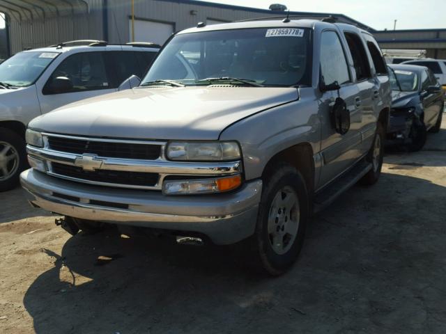 1GNEC13T85J132702 - 2005 CHEVROLET TAHOE C150 TAN photo 2