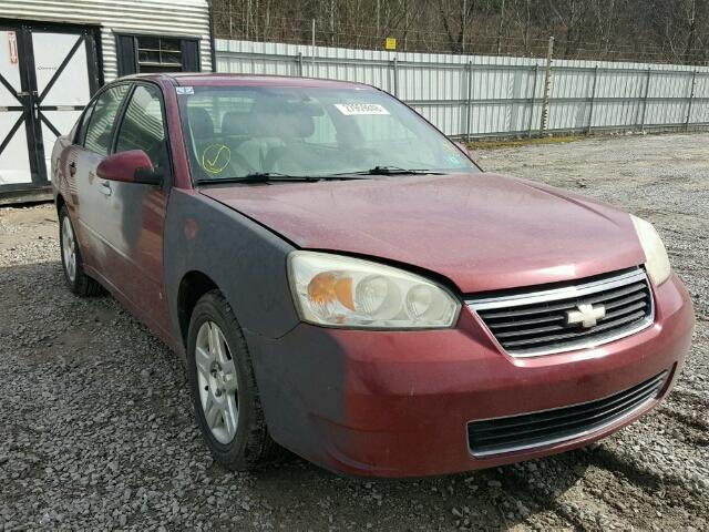 1G1ZT51F26F116359 - 2006 CHEVROLET MALIBU LT MAROON photo 1