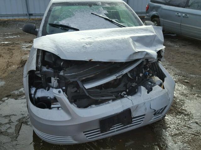 1G1AK15F067864475 - 2006 CHEVROLET COBALT LS SILVER photo 9