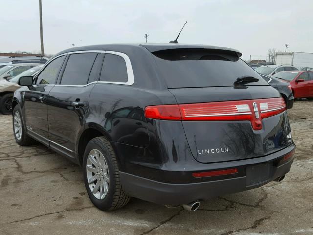 2LMHJ5NK5DBL57122 - 2013 LINCOLN MKT BLACK photo 3