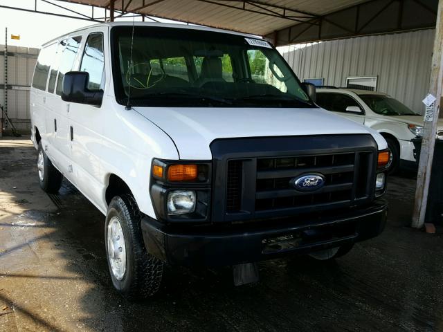 1FBNE3BL7CDA85503 - 2012 FORD ECONOLINE WHITE photo 1