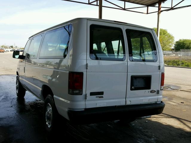 1FBNE3BL7CDA85503 - 2012 FORD ECONOLINE WHITE photo 3