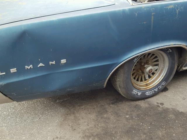 237675K105589 - 1965 PONTIAC LEMANS GREEN photo 10