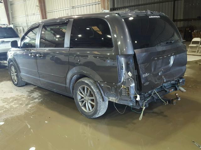 2C4RDGBGXGR116059 - 2016 DODGE GRAND CARA GRAY photo 3