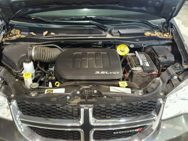 2C4RDGBGXGR116059 - 2016 DODGE GRAND CARA GRAY photo 7