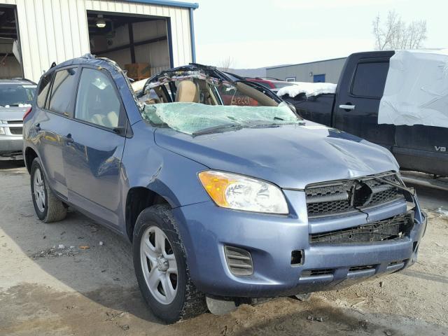 2T3BF4DV2AW077728 - 2010 TOYOTA RAV4 BLUE photo 1