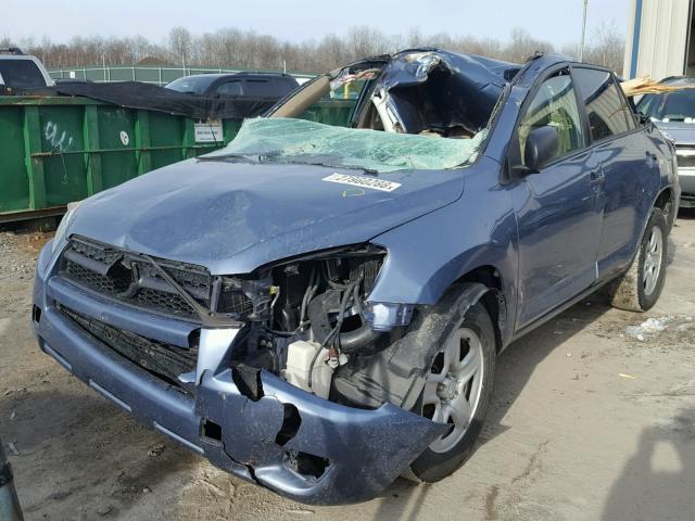 2T3BF4DV2AW077728 - 2010 TOYOTA RAV4 BLUE photo 2