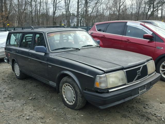 YV1AA8851L1868386 - 1990 VOLVO 240 BASE GRAY photo 1