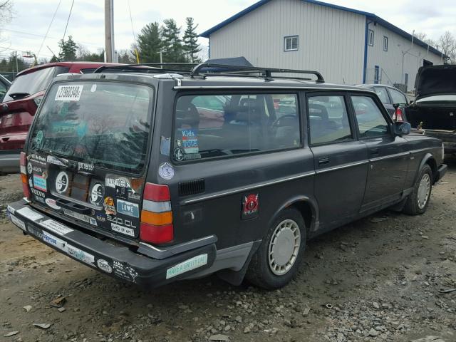 YV1AA8851L1868386 - 1990 VOLVO 240 BASE GRAY photo 4