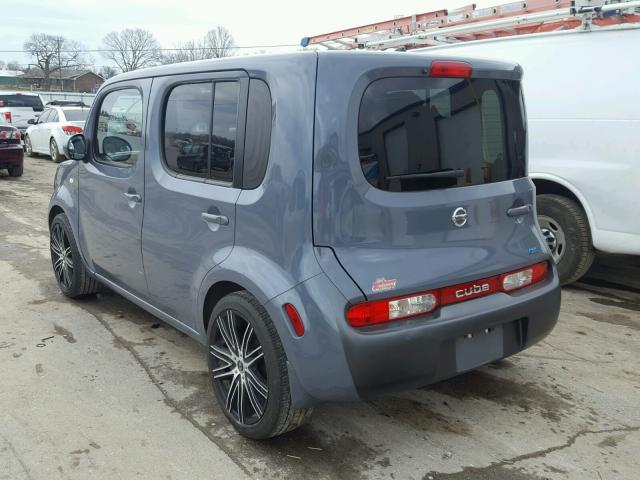 JN8AZ2KR8ET351573 - 2014 NISSAN CUBE S GRAY photo 3