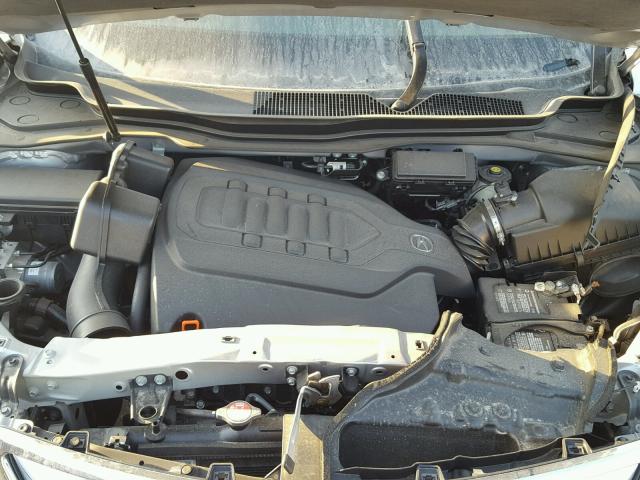 5FRYD4H4XEB045279 - 2014 ACURA MDX TECHNO SILVER photo 7