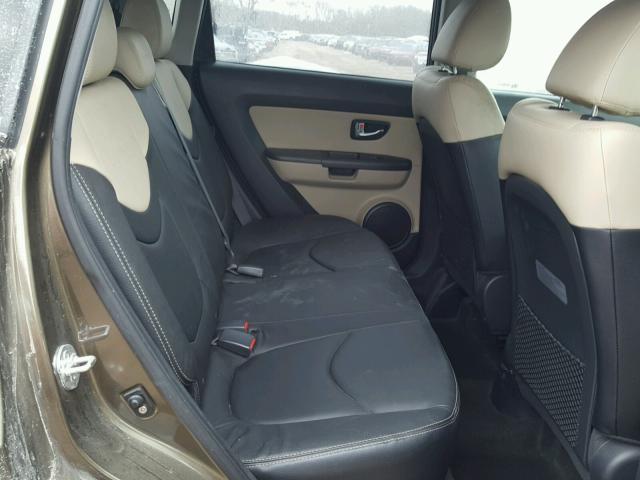 KNDJT2A67C7442053 - 2012 KIA SOUL + GREEN photo 6