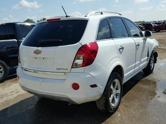 3GNAL3EK5DS606102 - 2013 CHEVROLET CAPTIVA LT WHITE photo 4