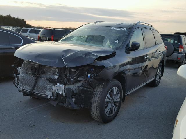 5N1DR2MN2HC667313 - 2017 NISSAN PATHFINDER BLACK photo 2