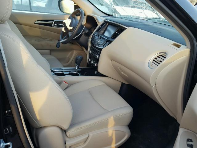 5N1DR2MN2HC667313 - 2017 NISSAN PATHFINDER BLACK photo 5