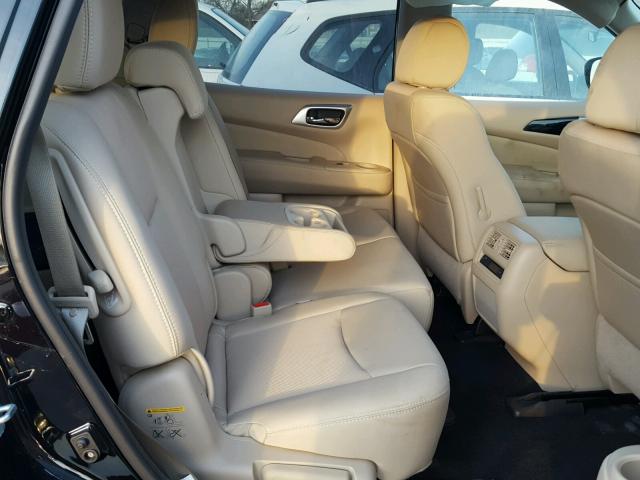 5N1DR2MN2HC667313 - 2017 NISSAN PATHFINDER BLACK photo 6