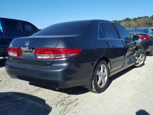 1HGCM56604A100479 - 2004 HONDA ACCORD EX GRAY photo 4