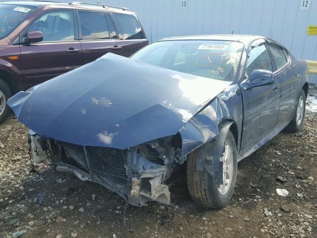 2G2WP552881142727 - 2008 PONTIAC GRAND PRIX BLUE photo 2