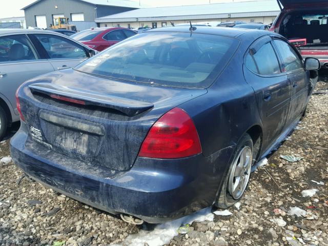 2G2WP552881142727 - 2008 PONTIAC GRAND PRIX BLUE photo 4