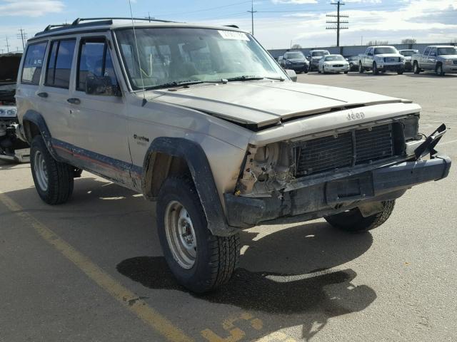 1J4FJ68S8PL545785 - 1993 JEEP CHEROKEE S BROWN photo 1