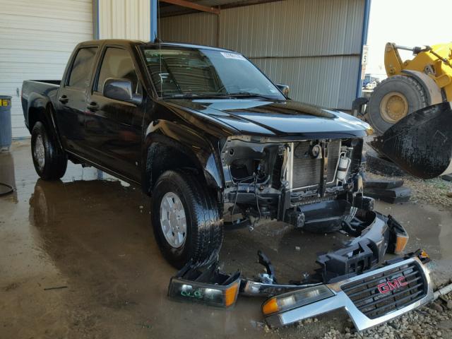 1GTDS33E988200814 - 2008 GMC CANYON BLACK photo 1