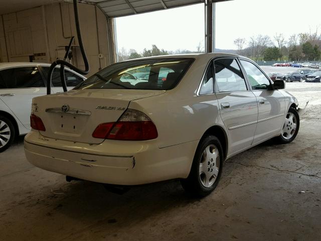 4T1BF28B64U383266 - 2004 TOYOTA AVALON XL WHITE photo 4