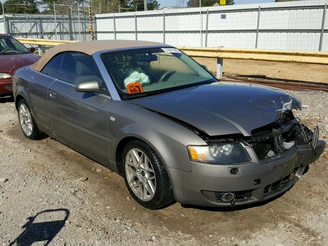 WAUAC48H16K009006 - 2006 AUDI A4 1.8 CAB BROWN photo 1