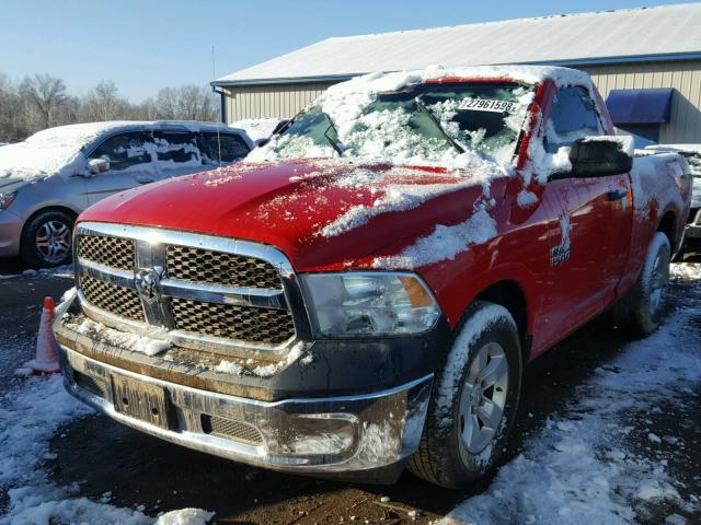 3C6JR6AG6EG219614 - 2014 RAM 1500 ST RED photo 2