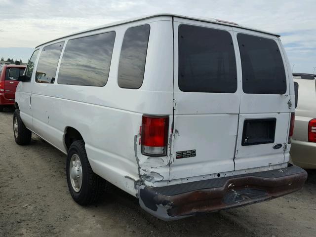 1FBSS31S53HA77171 - 2003 FORD ECONOLINE WHITE photo 3