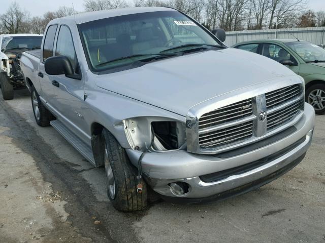 1D7HU18N48S553561 - 2008 DODGE RAM 1500 S SILVER photo 1