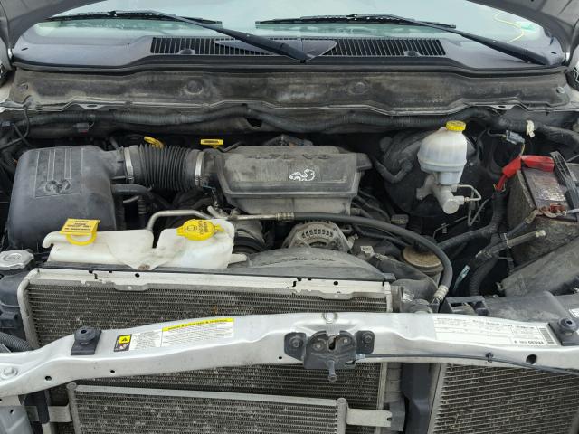 1D7HU18N48S553561 - 2008 DODGE RAM 1500 S SILVER photo 7