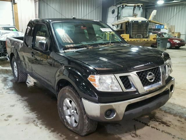 1N6AD0CW7BC417588 - 2011 NISSAN FRONTIER S BLACK photo 1