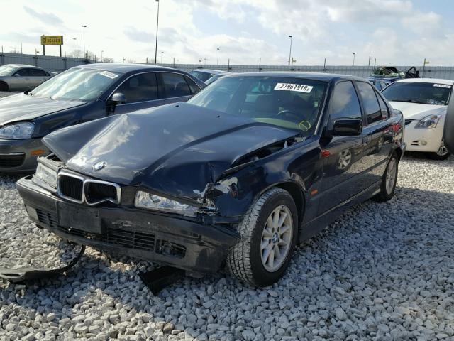 WBACC0327WEK26725 - 1998 BMW 318 I AUTO BLACK photo 2