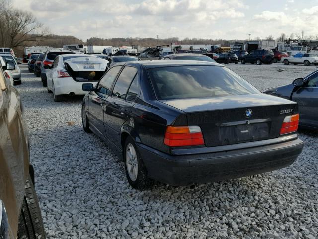 WBACC0327WEK26725 - 1998 BMW 318 I AUTO BLACK photo 3