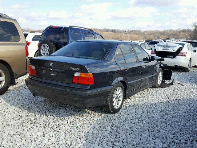 WBACC0327WEK26725 - 1998 BMW 318 I AUTO BLACK photo 4